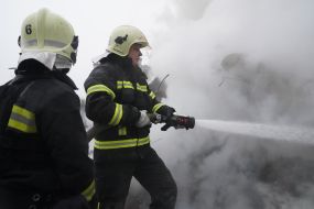 Consequences of a missile attack on Kharkov