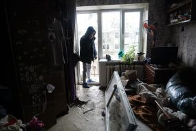 Consequences of a missile attack on Kharkov