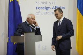 Josep Borrell and Dmytro Kuleba