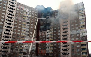 Consequences of a missile attack on Kyiv