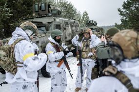 Ukrainian border guards