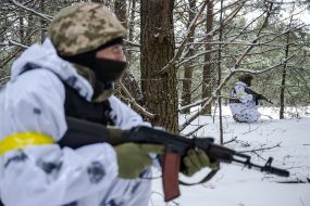 Ukrainian border guards
