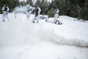 Ukrainian border guards