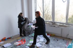 Consequences of the rocket attack on Lviv