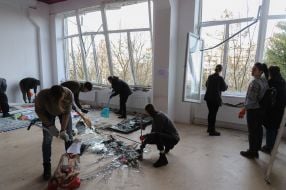 Consequences of the rocket attack on Lviv