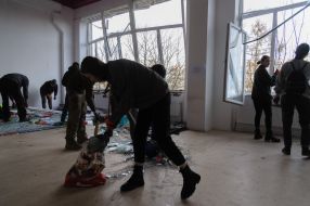 Consequences of the rocket attack on Lviv