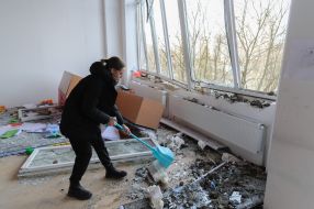 Consequences of the rocket attack on Lviv