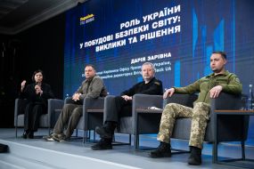 Andriy Yermak, Andriy Kostin and Kyrylo Budanov