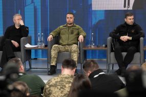 Andriy Kostin, Kyrylo Budanov and Dmytro Lubynets 