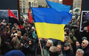 Farewell ceremony for dissident Stepan Khmara in Kyiv