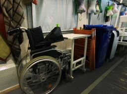 Demonstration of medical evacuation wagons for wounded servicemen in Kyiv