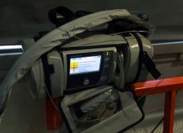 Demonstration of medical evacuation wagons for wounded servicemen in Kyiv