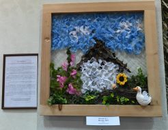 Еxhibition of grid paintings
