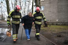 Consequences of the rocket attack on Kyiv