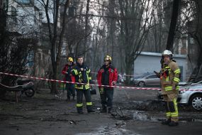 Consequences of the rocket attack on Kyiv