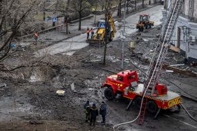 Consequences of the rocket attack on Kyiv