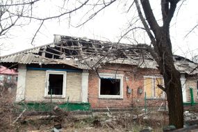 Consequences of Russian shelling of Novogrodivka in Donetsk region