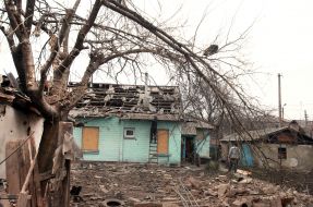 Consequences of Russian shelling of Novogrodivka in Donetsk region