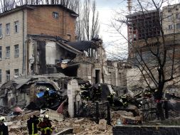 Consequences of the rocket attack on Kyiv