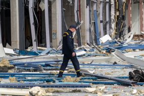 Consequences of the missile attack on Kharkiv