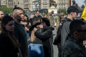 Farewell to servicemen Serhiy Konoval and Taras Petryshyn