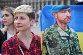 Action of relatives of prisoners of the 36th marine brigade