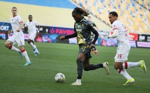 Game moment of the match