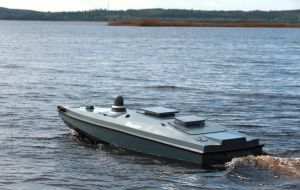 Marine drone "Magura V5"