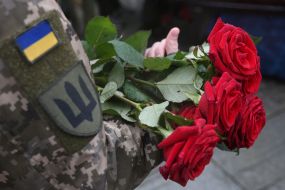 Farewell ceremony for Nazarii Lavrovsky, who died in the war