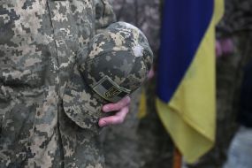 Farewell ceremony for Nazarii Lavrovsky, who died in the war