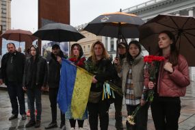 Farewell ceremony for Nazarii Lavrovsky, who died in the war
