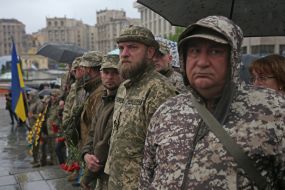 Farewell ceremony for Nazarii Lavrovsky, who died in the war