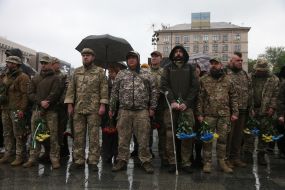 Farewell ceremony for Nazarii Lavrovsky, who died in the war