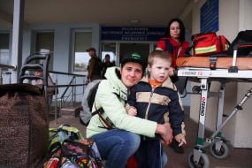 Evacuation of two hospitals due to the announced attack of the enemy on these medical institutions