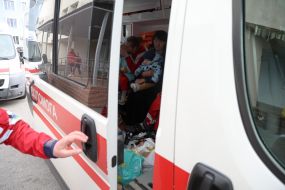 Evacuation of two hospitals due to the announced attack of the enemy on these medical institutions