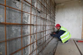 Reconstruction of six buildings destroyed by Russian shelling in Zaporizhzhia