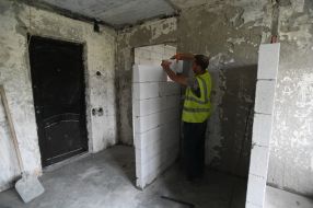 Reconstruction of six buildings destroyed by Russian shelling in Zaporizhzhia