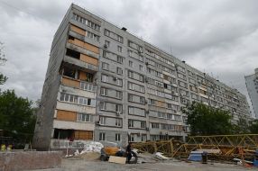 Reconstruction of six buildings destroyed by Russian shelling in Zaporizhzhia