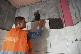 Reconstruction of six buildings destroyed by Russian shelling in Zaporizhzhia