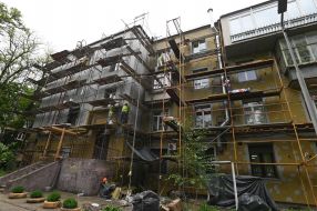 Reconstruction of six buildings destroyed by Russian shelling in Zaporizhzhia