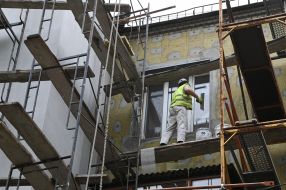 Reconstruction of six buildings destroyed by Russian shelling in Zaporizhzhia