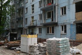 Reconstruction of six buildings destroyed by Russian shelling in Zaporizhzhia