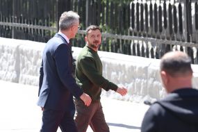 Volodymyr Zelenskіy,  Jens Stoltenberg