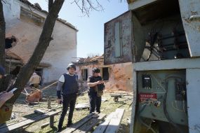 Наслідки ворожого обстрілу авіабомбами Харкова