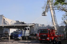 Последствия ракетного удара по Одессе