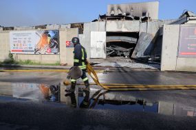 Последствия ракетного удара по Одессе