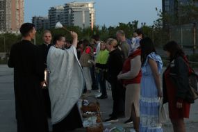 Consecration of Easter baskets