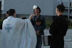 Consecration of Easter baskets