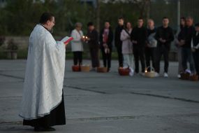 Consecration of Easter baskets