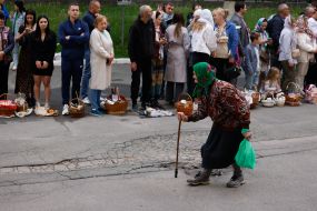 Consecration of Easter baskets